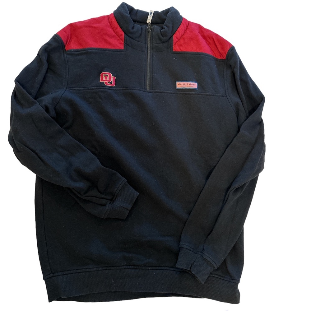 Vineyard Vines Adult Shep Shirt, DU Logo, Med